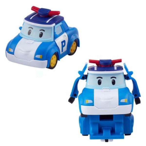 Фото - Машинка-трансформер Robocar Poli GoGo Миниспасители Делюкс 6в1 (ZR-915)